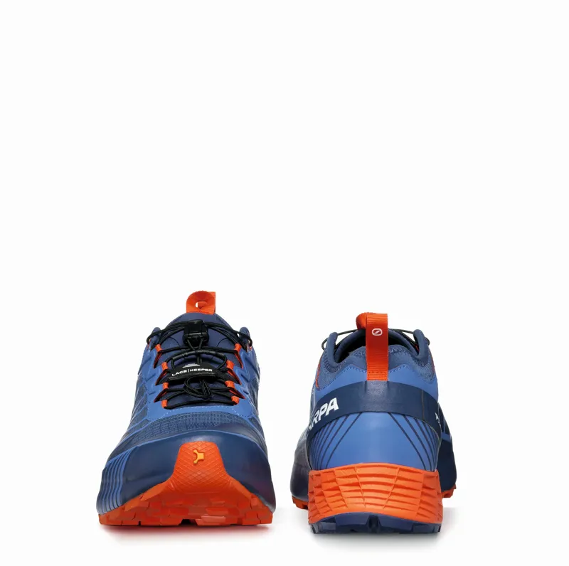 Scarpa Mens Ribelle Run GTX Shoes - Blue-Spicy Orange-3